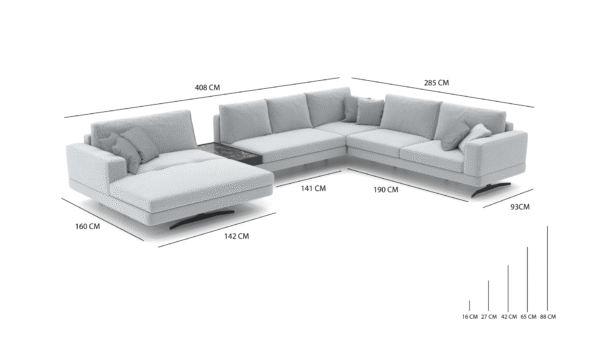 Verona Köşe Koltuk Takımı