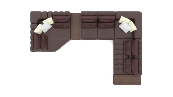 Paris Gerçek Deri Köşe Koltuk Takımı