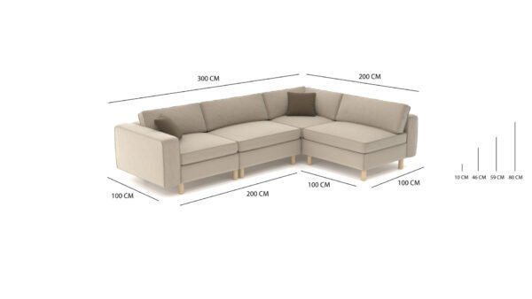 Tesa No.2 Köşe Koltuk Takımı