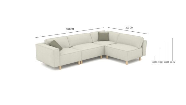 Tora No.2 Köşe Koltuk Takımı