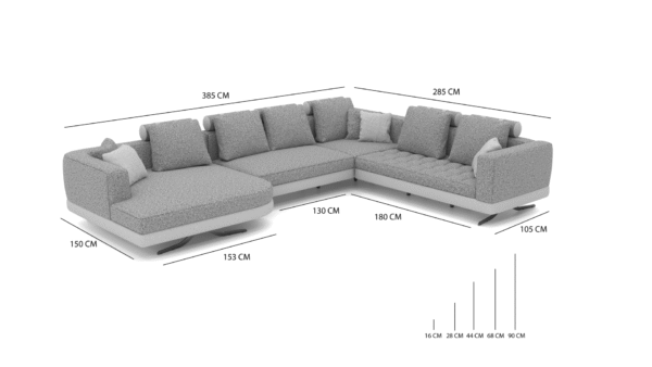 Vento Köşe Koltuk Takımı